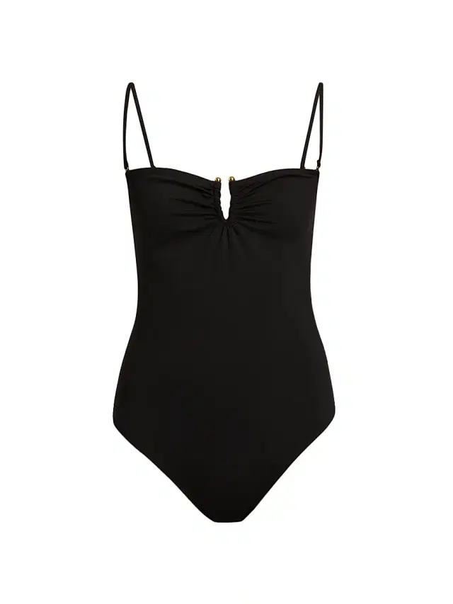 Nili Lotan Women's Semi-Sweetheart One-Piece Swimsuit - Black