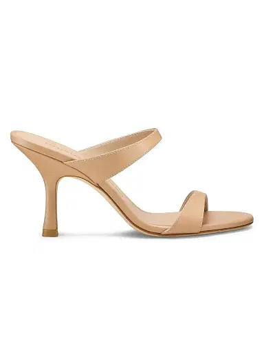 Stuart Weitzman Women's Nudist 85MM Leather Sandals - Adobe - Size 9.5 | Thumbnail 1 Stuart Weitzman Women's Nudist 85MM Leather Sandals - Adobe - Size 9.5 | Thumbnail 1