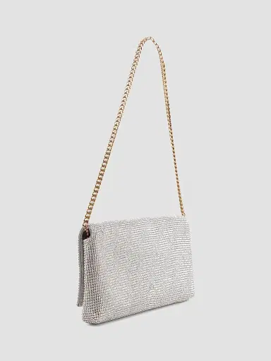 Versace Women's Medusa Metallic Convertible Clutch - Crystal Gold | Thumbnail 5 Versace Women's Medusa Metallic Convertible Clutch - Crystal Gold | Thumbnail 5