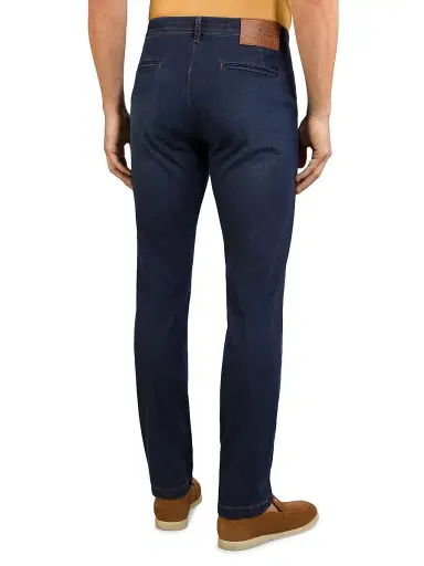 Stefano Ricci Men's Exquisite Cotton Blend Jeans - Dark Navy - Size 38 | Thumbnail 3 Stefano Ricci Men's Exquisite Cotton Blend Jeans - Dark Navy - Size 38 | Thumbnail 3