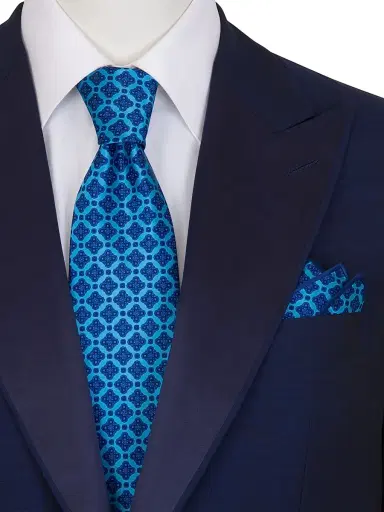 Stefano Ricci Men's Luxury Printed Silk Tie Set | Thumbnail 2 Stefano Ricci Men's Luxury Printed Silk Tie Set | Thumbnail 2