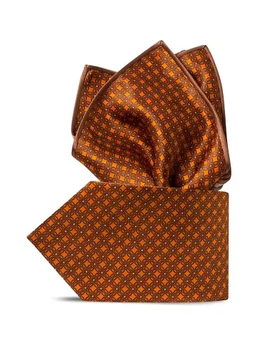 Stefano Ricci Men's Luxury Printed Silk Tie Set | Thumbnail 1 Stefano Ricci Men's Luxury Printed Silk Tie Set | Thumbnail 1
