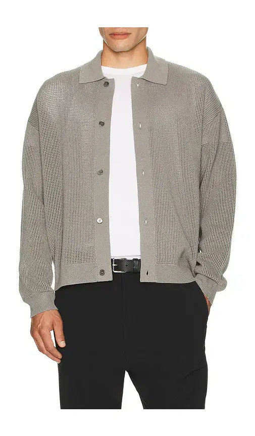 FRAME Open Knit Cardigan