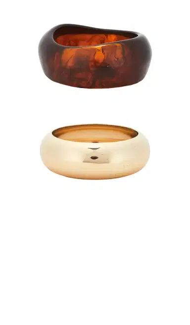 Epifene Chunky Bangles Set Of 2 | Thumbnail 2 Epifene Chunky Bangles Set Of 2 | Thumbnail 2