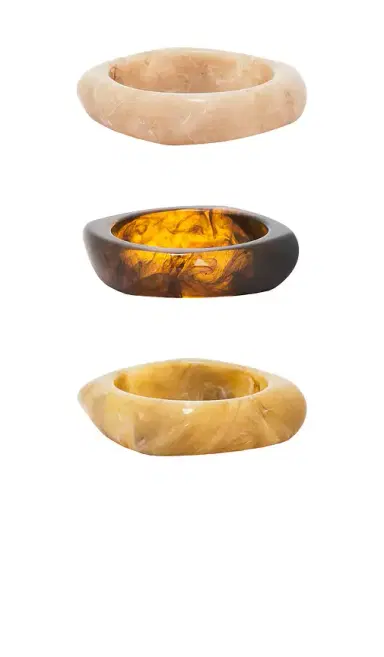 Epifene Resin Bangles Set Of 3 | Thumbnail 2