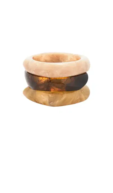 Epifene Resin Bangles Set Of 3 | Thumbnail 1