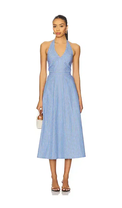 Kira Halter Shirt Dress