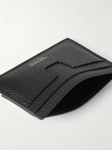 Tom Ford Full-Grain Leather Cardholder - Men | Thumbnail 4 Tom Ford Full-Grain Leather Cardholder - Men | Thumbnail 4