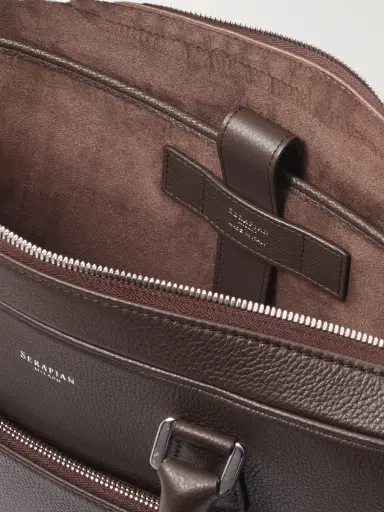 Serapian Full-Grain Leather Briefcase - Men | Thumbnail 5 Serapian Full-Grain Leather Briefcase - Men | Thumbnail 5