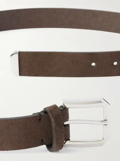Brunello Cucinelli 3cm Suede Belt - Men | Thumbnail 2