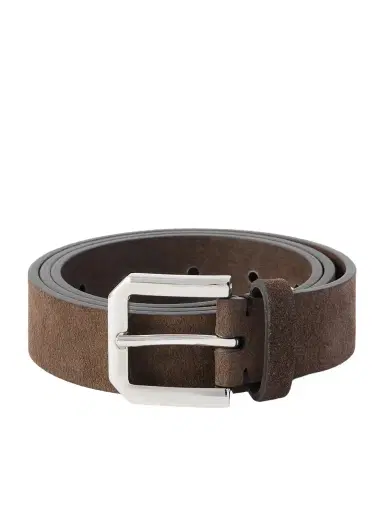 Brunello Cucinelli 3cm Suede Belt - Men | Thumbnail 1