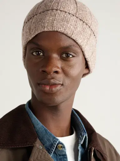Brunello Cucinelli Ribbed Cashmere Beanie - Men | Thumbnail 2