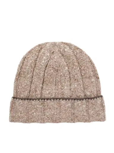 Brunello Cucinelli Ribbed Cashmere Beanie - Men | Thumbnail 1
