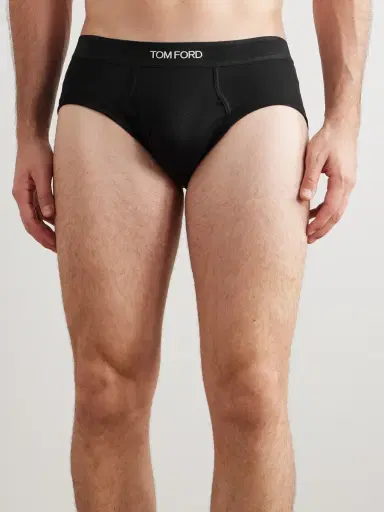 Tom Ford Stretch-Cotton Briefs - Men | Thumbnail 2 Tom Ford Stretch-Cotton Briefs - Men | Thumbnail 2