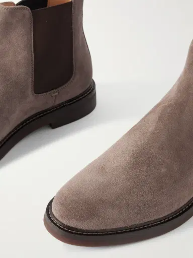 Brunello Cucinelli Suede Chelsea Boots - Men | Thumbnail 5 Brunello Cucinelli Suede Chelsea Boots - Men | Thumbnail 5