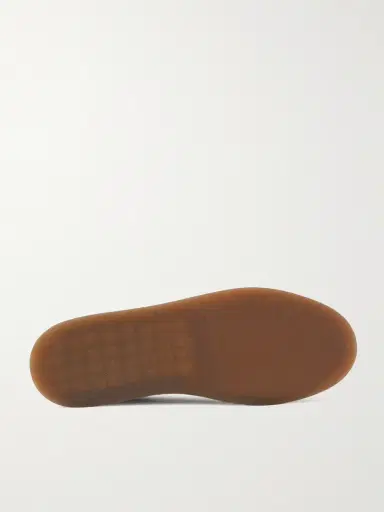 Brunello Cucinelli Leather-Trimmed Suede Sneakers - Men | Thumbnail 3 Brunello Cucinelli Leather-Trimmed Suede Sneakers - Men | Thumbnail 3