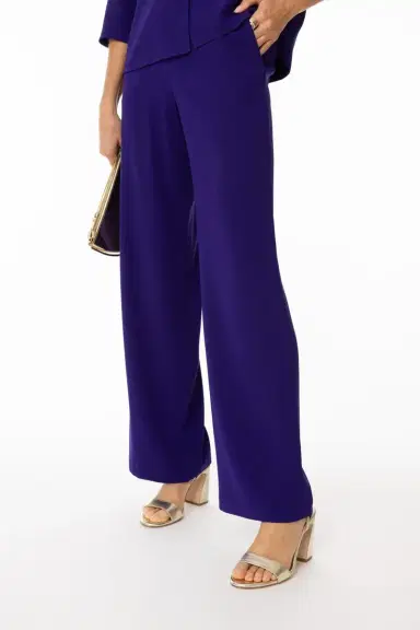 PETER COHEN Wide Leg Pocket Pant - Violet | Thumbnail 3