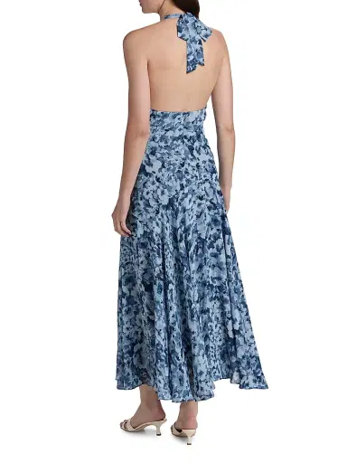 Reformation Women's Briony Halterneck Maxi Dress | Thumbnail 5 Reformation Women's Briony Halterneck Maxi Dress | Thumbnail 5