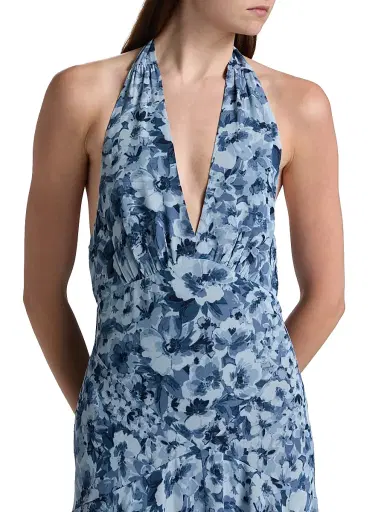 Reformation Women's Briony Halterneck Maxi Dress | Thumbnail 6 Reformation Women's Briony Halterneck Maxi Dress | Thumbnail 6