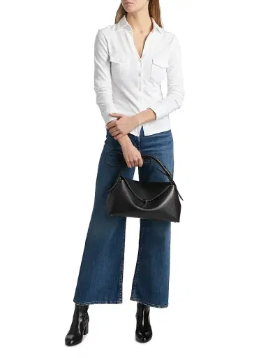 Nili Lotan Women's Liam Cotton Shirt | Thumbnail 2 Nili Lotan Women's Liam Cotton Shirt | Thumbnail 2