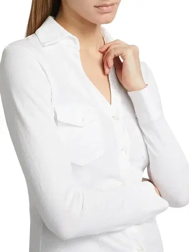 Nili Lotan Women's Liam Cotton Shirt | Thumbnail 6 Nili Lotan Women's Liam Cotton Shirt | Thumbnail 6