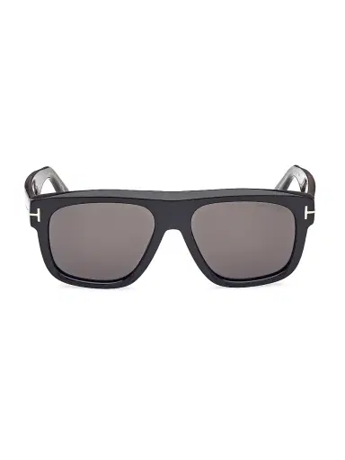 Tom Ford Men's ICON 56MM Pilot Sunglasses - Black | Thumbnail 2