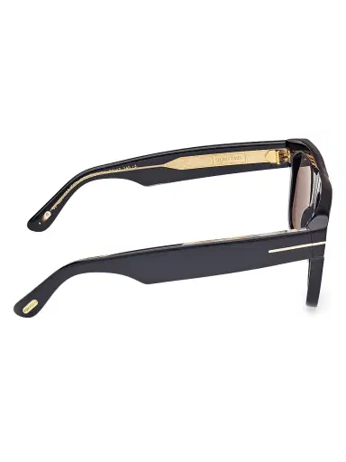 Tom Ford Men's ICON 56MM Pilot Sunglasses - Black | Thumbnail 7