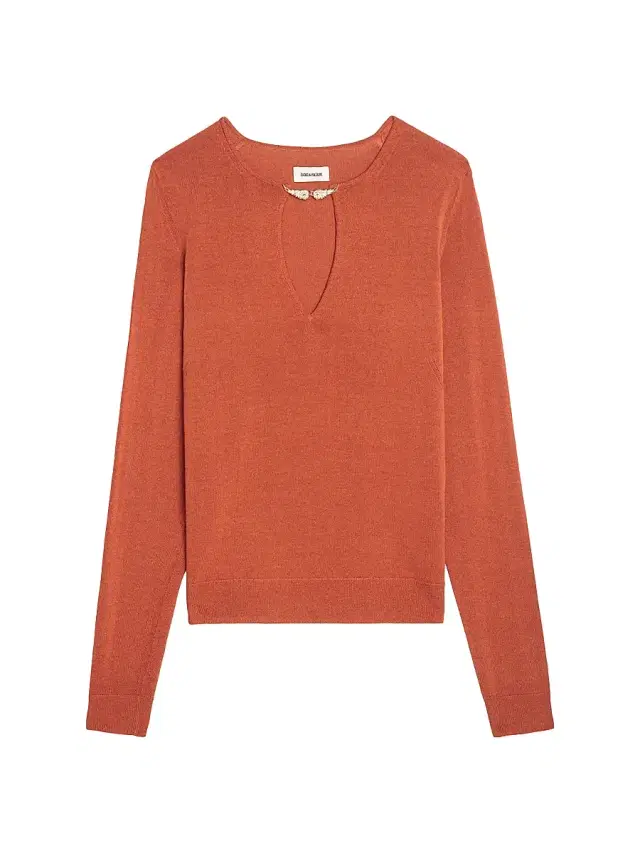 Women's Sayan Vico Keyhole Sweater - Sienna