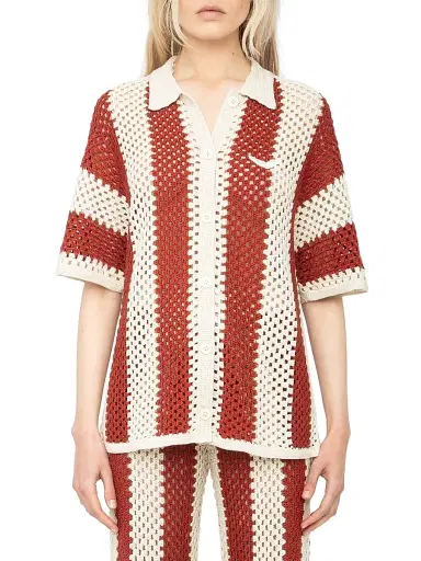 Zadig & Voltaire Women's Ciara Knit Striped Cotton Cardigan - Judo - Size Small | Thumbnail 3 Zadig & Voltaire Women's Ciara Knit Striped Cotton Cardigan - Judo - Size Small | Thumbnail 3