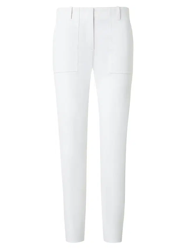 Women's Franco Low-Rise Straight Pants - Cream