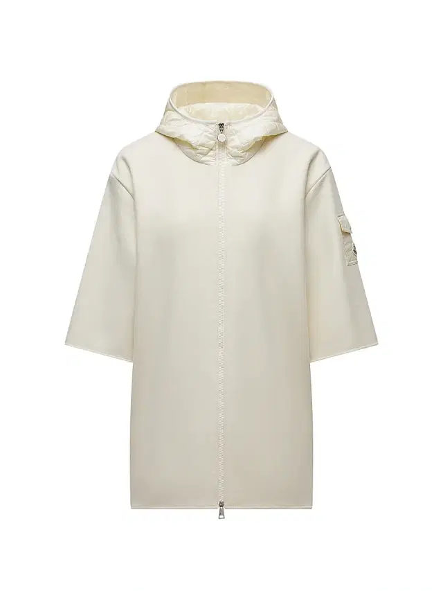 Women's Cape in Wool - White