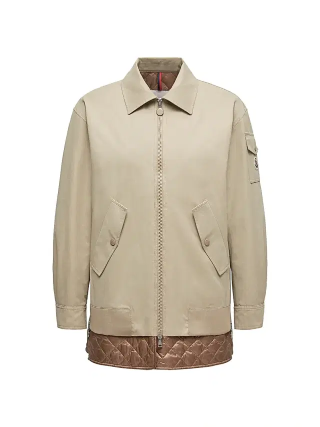 Women's Felci Down-Filled Shacket - Gray Beige Women's Felci Down-Filled Shacket - Gray Beige