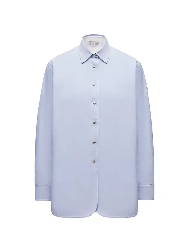 Women's Shirt in Oxford Cotton - Light Blue