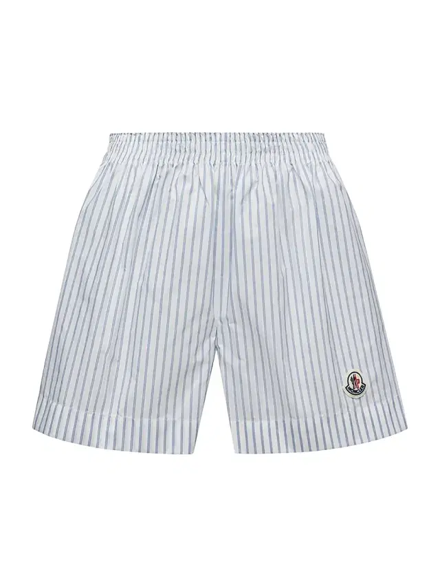 Women's Shorts in Nylon - White Light Blue