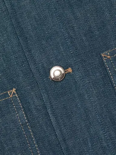 Loro Piana Women's Dean Denim Field Jacket - Blue Spirulina | Thumbnail 7