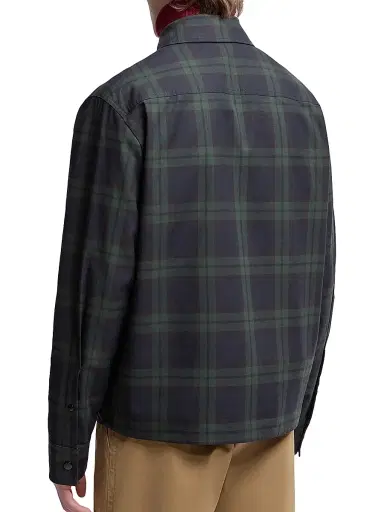 Moncler Men's Shirt in Cotton Gabardine - Black | Thumbnail 3