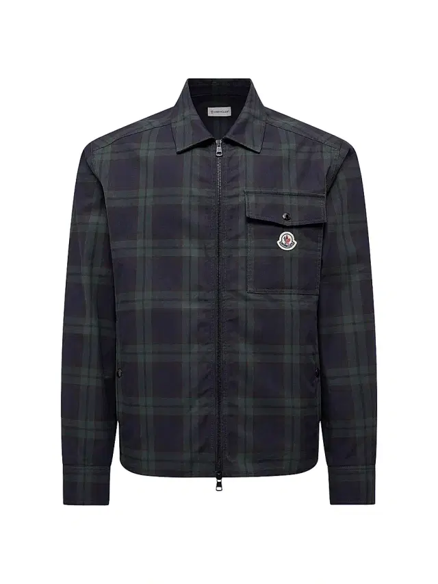Men's Shirt in Cotton Gabardine - Black