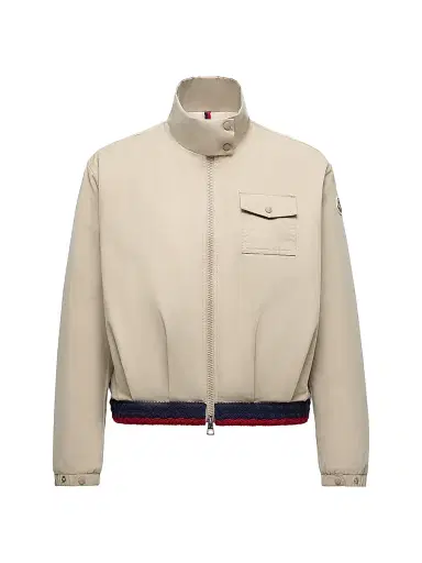 Moncler Women's Nideck Puffer Jacket - Gray Beige | Thumbnail 1 Moncler Women's Nideck Puffer Jacket - Gray Beige | Thumbnail 1