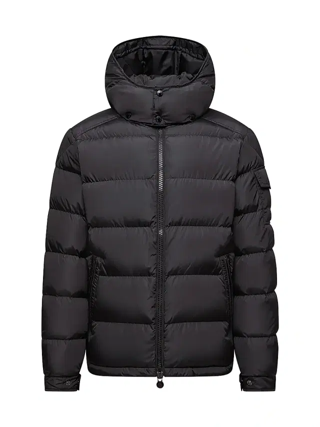 Men's  Maya Matte Puffer Jacket - Black