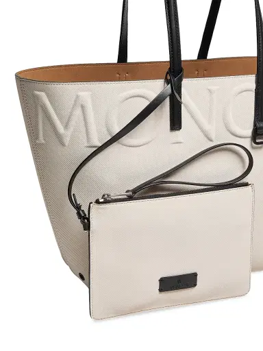 Moncler Women's Very Mini Tote Bag - White | Thumbnail 4