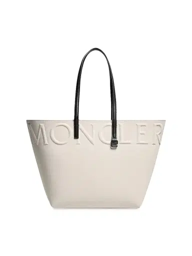 Moncler Women's Very Mini Tote Bag - White | Thumbnail 1