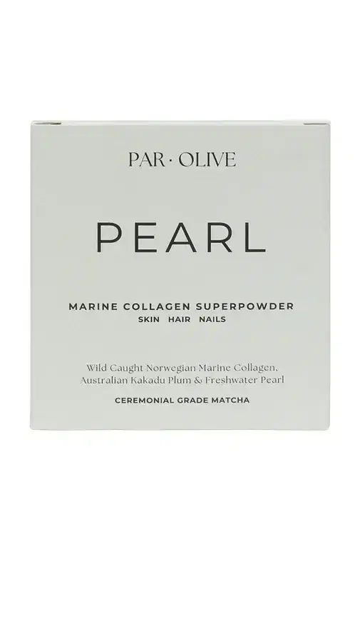 Par Olive Ceremonial Grade Matcha Pearl Marine Collagen Superpowder Travel Set