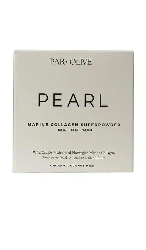 Par Olive Organic Coconut Pearl Marine Collagen Superpowder Travel Set