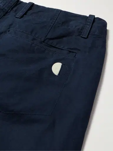 Folk Assembly Straight-Leg Pleated Cotton-Twill Trousers - Men | Thumbnail 4 Folk Assembly Straight-Leg Pleated Cotton-Twill Trousers - Men | Thumbnail 4