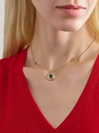 L’Atelier Nawbar The Warrior Mimmette 18-karat Gold Diamond Necklace | Thumbnail 2