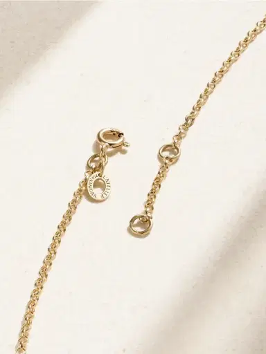 L’Atelier Nawbar The Warrior Mimmette 18-karat Gold Diamond Necklace | Thumbnail 3