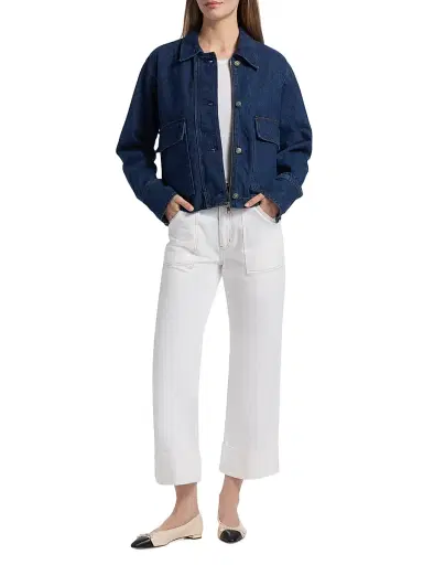Reformation Women's Oakley Denim Jacket - Havasu - Size XL | Thumbnail 2 Reformation Women's Oakley Denim Jacket - Havasu - Size XL | Thumbnail 2