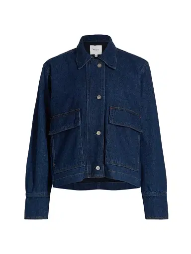 Reformation Women's Oakley Denim Jacket - Havasu - Size XL | Thumbnail 1 Reformation Women's Oakley Denim Jacket - Havasu - Size XL | Thumbnail 1