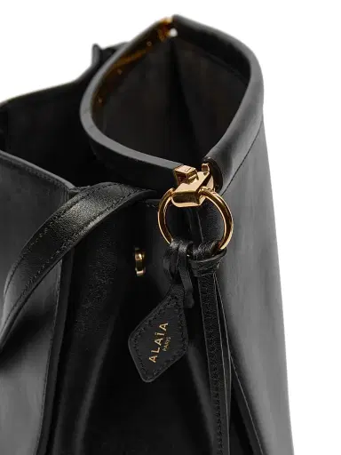 Alaïa Women's Square Leather Shoulder Bag - Noir | Thumbnail 5