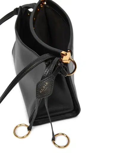 Alaïa Women's Square Leather Shoulder Bag - Noir | Thumbnail 6